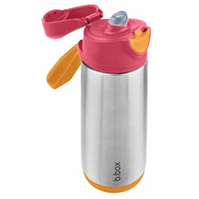 Load image into Gallery viewer, b.box Insulated Sport Spout Bottle - Strawberry Shake - 500mls
