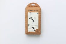 Load image into Gallery viewer, From NZ With Love - Black & White NZ Map Muslin Swaddle