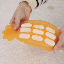 Load image into Gallery viewer, Haakaa Pineapple Silicone Nibble Tray (with Label Slot) - Choose your colour