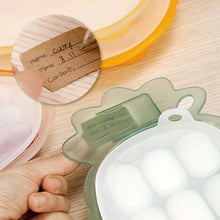 Load image into Gallery viewer, Haakaa Pineapple Silicone Nibble Tray (with Label Slot) - Choose your colour