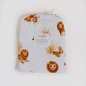 Snuggle Hunny Kids Lion Cot Sheet