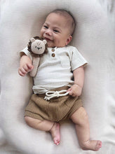 Load image into Gallery viewer, Over the Dandelions Crochet Lion Rattle