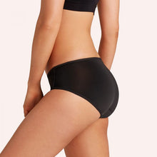 Load image into Gallery viewer, Love Luna Period Undies - Midi Brief - Black - Size 20-22