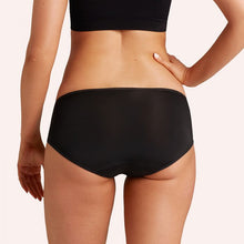 Load image into Gallery viewer, Love Luna Period Undies - Midi Brief - Black - Size 20-22