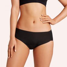 Load image into Gallery viewer, Love Luna Period Undies - Midi Brief - Black - Size 20-22