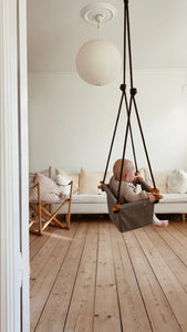SOLVEJ Baby Toddler Swing - Autumn Rust