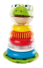 Load image into Gallery viewer, Hape Mr Frog Stacking Rings