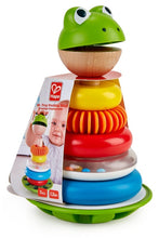 Load image into Gallery viewer, Hape Mr Frog Stacking Rings