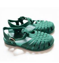 Load image into Gallery viewer, Classical Child Jelly Sandals - Myrtle Green