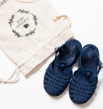 Load image into Gallery viewer, Classical Child Jelly Sandals - Navy Blue