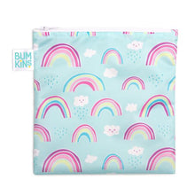 Load image into Gallery viewer, Bumkins Reusable Snack Bag - Large - Rainbows

