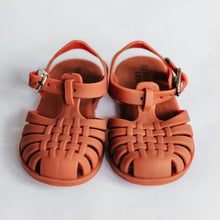 Load image into Gallery viewer, Classical Child Jelly Sandals - Rust