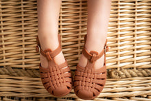 Load image into Gallery viewer, Classical Child Jelly Sandals - Rust