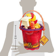 Load image into Gallery viewer, B. Sands Ahoy Beach Bucket Set - Choose Red or Blue