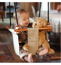 Load image into Gallery viewer, SOLVEJ Baby Toddler Swing - Soft Linen
