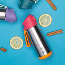 Load image into Gallery viewer, b.box Insulated Sport Spout Bottle - Strawberry Shake - 500mls
