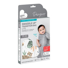 Load image into Gallery viewer, Love To Dream Designer Swaddle Up Transition Bag Lite (0.2 tog) - Spot The Tiger