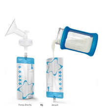 Load image into Gallery viewer, Cherub Baby Reusable Breast Milk Bags Thermosensor - 10 bags / 50 uses
