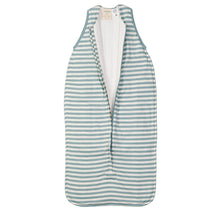 Load image into Gallery viewer, Woolbabe Duvet Weight Front Zip Sleeping Bag - Tide 3-24 mths