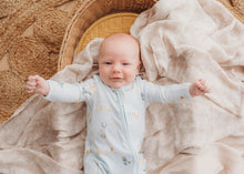 Load image into Gallery viewer, Child of Mine Organic Zipsuit - Whimsical Whale
