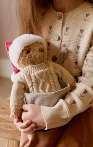Snuggle Bunnies - Christmas Georgie Bear 30cm