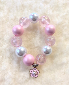 Bubblegum Bella Jasmine Flower Charm Bracelet