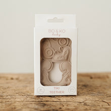 Load image into Gallery viewer, BO &amp; KO Aotearoa Tiki Teether - Latte
