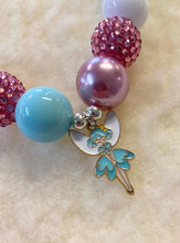 Load image into Gallery viewer, Bubblegum Bella Blue Fairy Necklace
