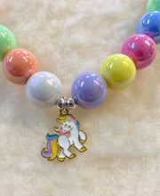 Load image into Gallery viewer, Bubblegum Bella Jr Unicorn Necklace
