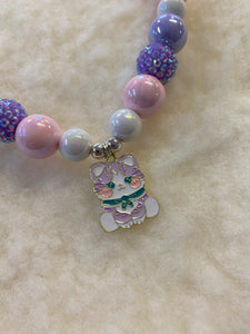 Bubblegum Bella Sassy Cat Necklace