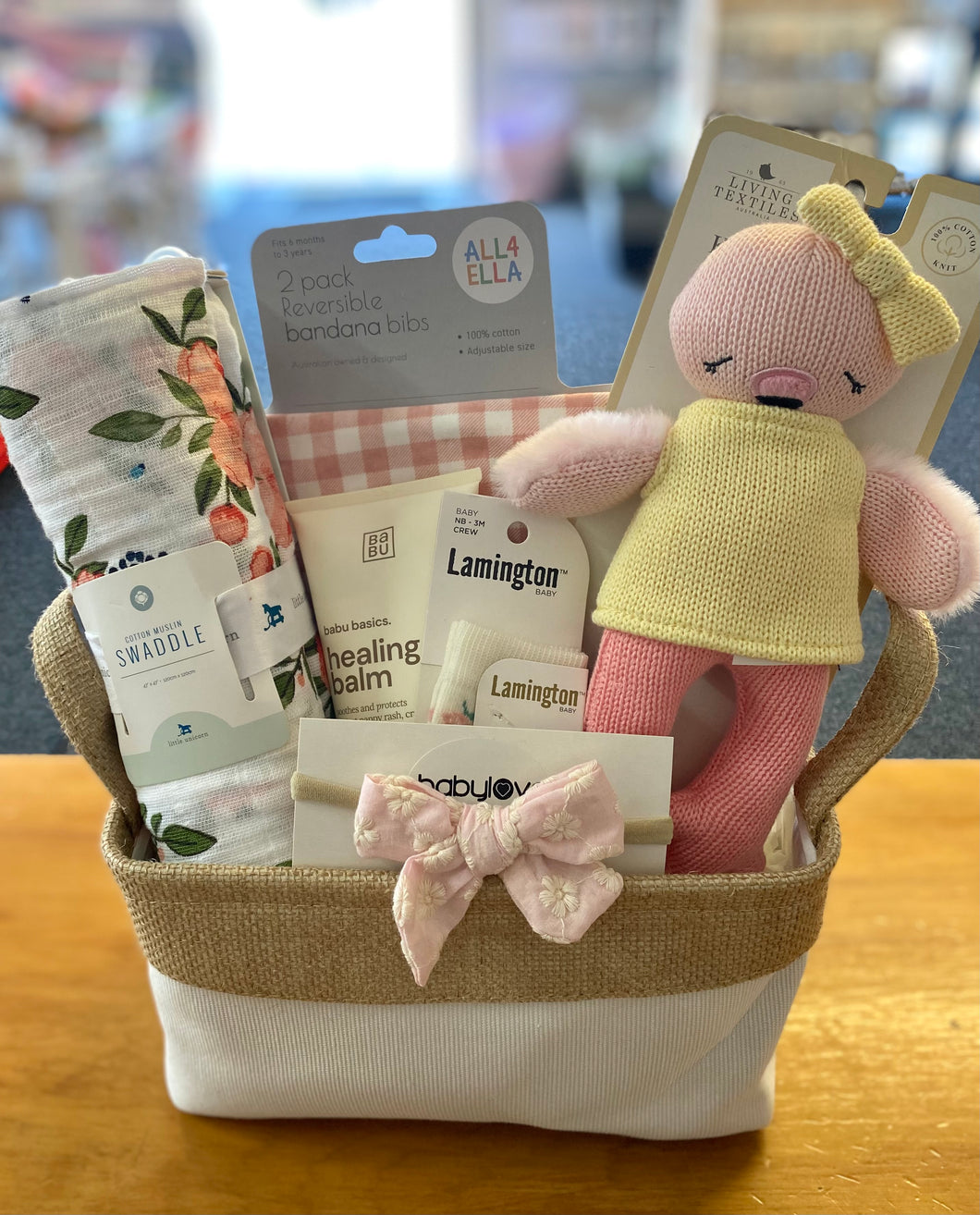 Newborn Baby Girl Care Package (Pink)