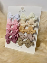 Load image into Gallery viewer, MaMer Little Mary 6cm Bow Clips - 10 piece Set
