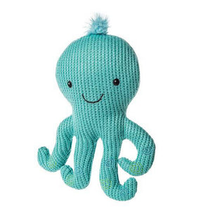 Mary Meyer Knitted Octopus Rattle