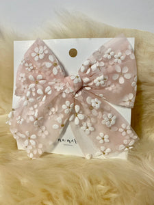 MaMer Valentina Party Bow - Pink Light Flowers