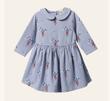 Load image into Gallery viewer, Nature Baby Agnes Dress Bluebelle Print
