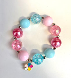 Bubblegum Bella Izzy Charm Bracelet