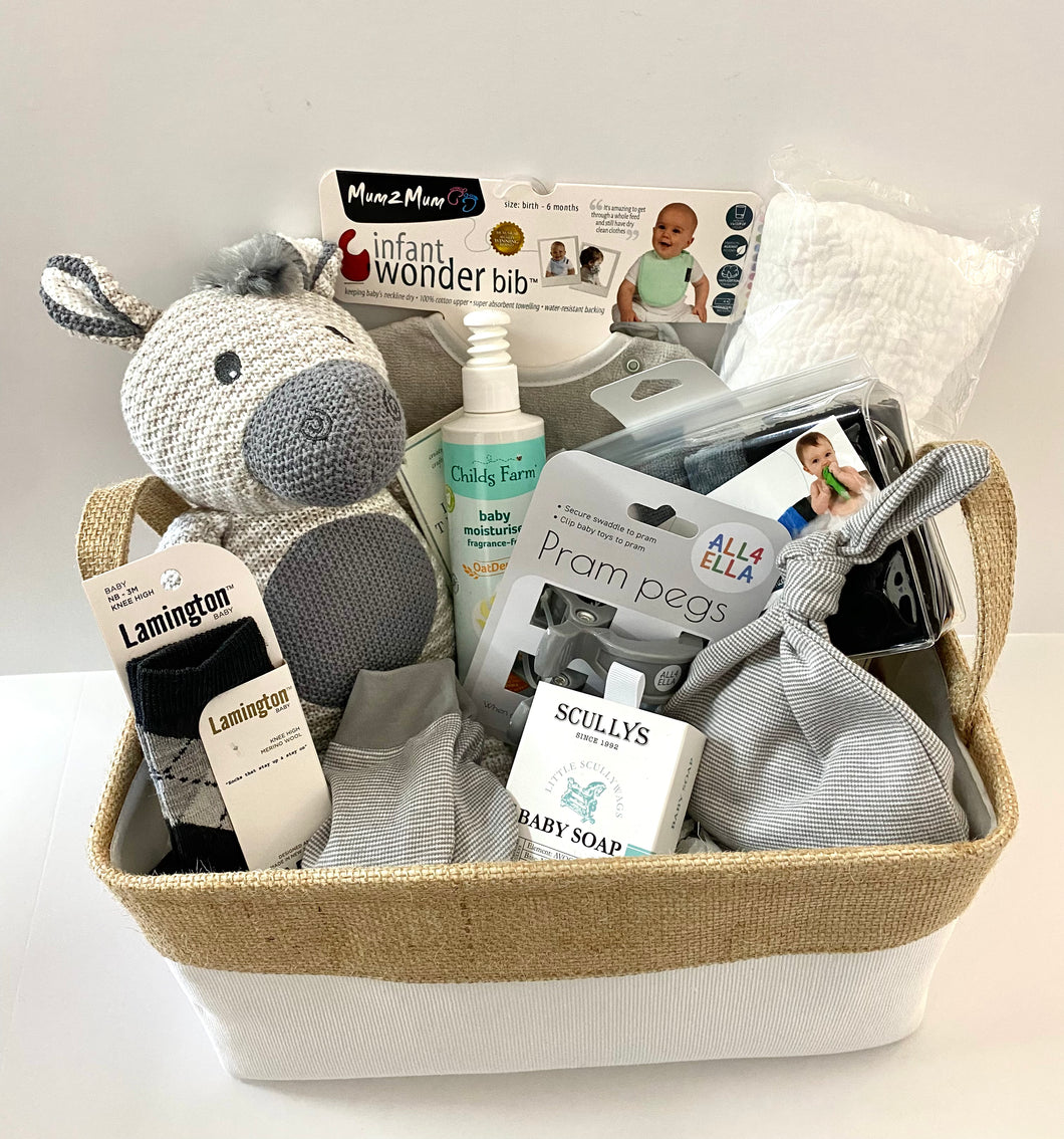 Newborn Baby Care Package (Grey)