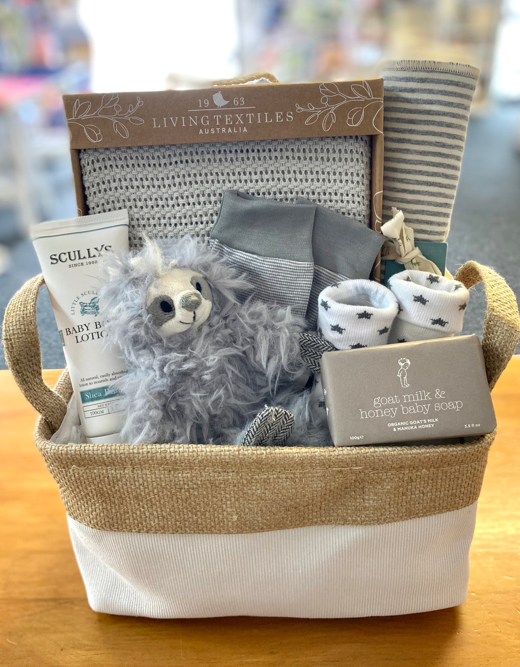 Newborn Baby Care Package (Grey)