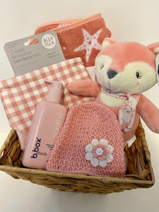 Newborn Baby Care Package (Coral)