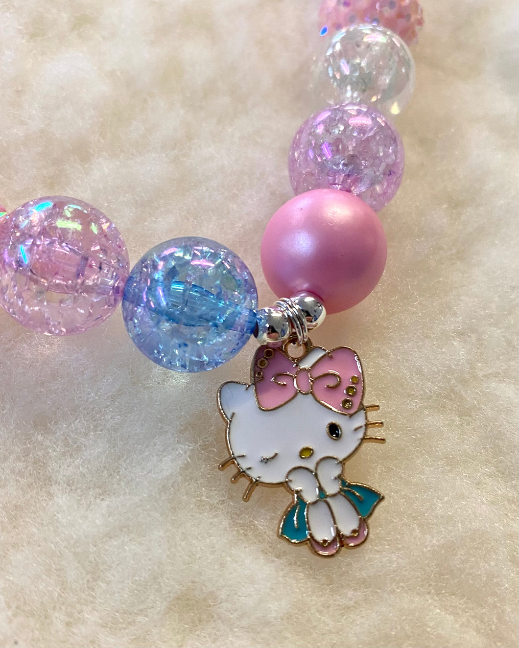 Bubblegum Bella Maisy Kitty Necklace