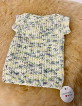 Load image into Gallery viewer, 100% Pure Merino Knitted Vest/Singlet - 0-3 months - Fleck

