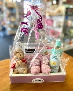 Newborn Baby Petite Pink Care Package