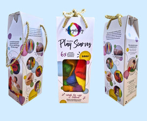 NAVY BABY - Organza Play Scarves - Set of 6