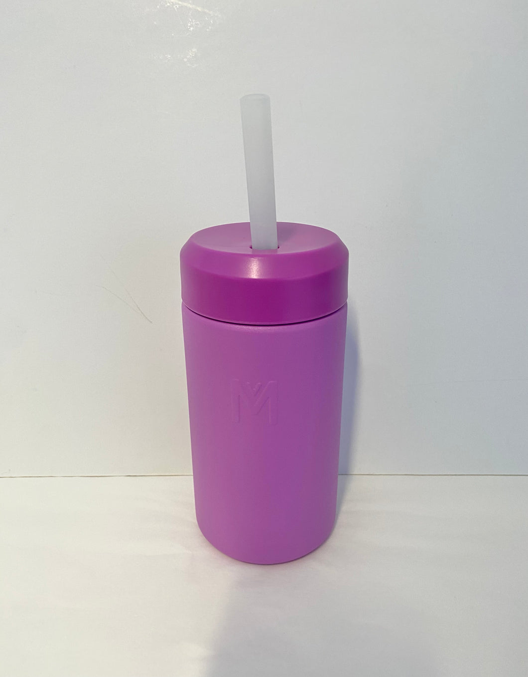 MontiiCo Fusion Smoothie Cup with Silicone Straw 350ml - Fuchsia