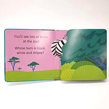 Load image into Gallery viewer, Whose Bum? At the Zoo - Lift the flap board book
