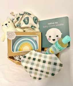 Newborn Baby Care Package (Green)