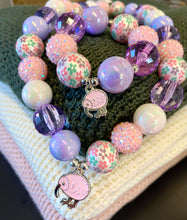 Load image into Gallery viewer, Bubblegum Bella Kiwi Bloom Bracelet
