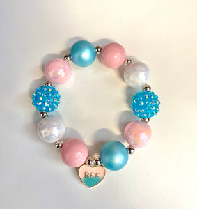 Bubblegum Bella Bestie Charm Bracelet