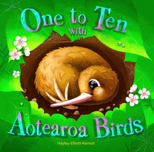 Load image into Gallery viewer, One to Ten with Aotearoa Birds Board Book
