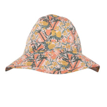 Load image into Gallery viewer, Acorn Native Blooms Wide Brim Infant Sunhat (Size 0-9 months)
